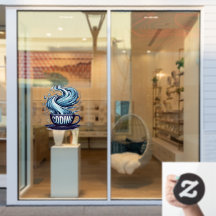 Blauwe Toon Codering Koffie Binaire Nummers Progra