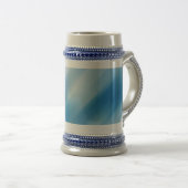Blauwe topaas bierpul (Voorkant rechts)