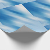 Blauwe topaas cadeaupapier (Hoek)