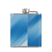 Blauwe topaas heupfles (Achterkant)