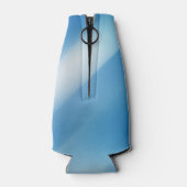 Blauwe topaz flesjeskoeler (Achterkant)