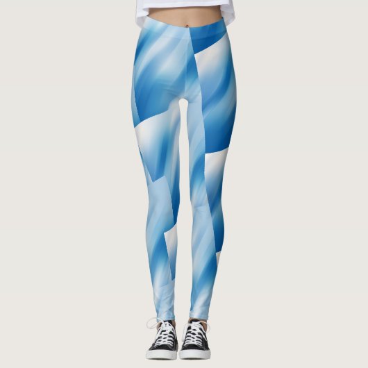 Blauwe topaz leggings (Voorkant)