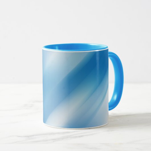 Blauwe topaz mok (Voorkant rechts)