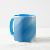 Blauwe topaz mok (Voorkant links)