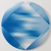 Blauwe topaz ronde button 6,0 cm (Voorkant)