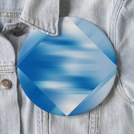 Blauwe topaz ronde button 6,0 cm (In situ)