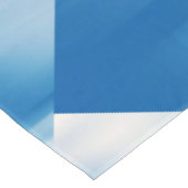 Blauwe topaz tafelkleed (Gekanteld)