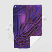 Blauwe tot paarse flauwte textuur en digitale kras golfhanddoek (Insitu)