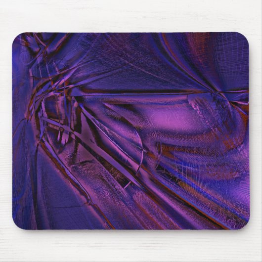 Blauwe tot paarse flauwte textuur en digitale kras muismat (Voorkant)