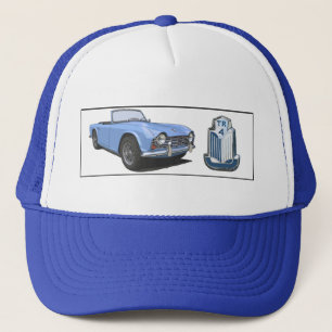Blauwe TR4 Trucker Pet