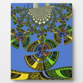 Blauwe traditie fotoplaat (Voorkant)