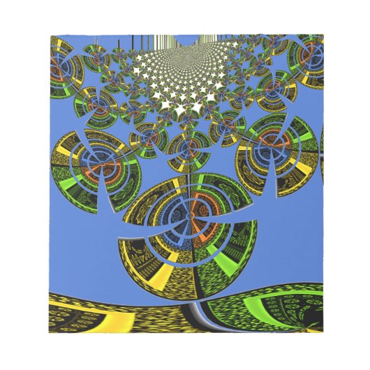 Blauwe traditie notitieblok (Voorkant)