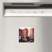 Blauwe trein, bij Leeds Magneet (Insitu (Vaatwasser))