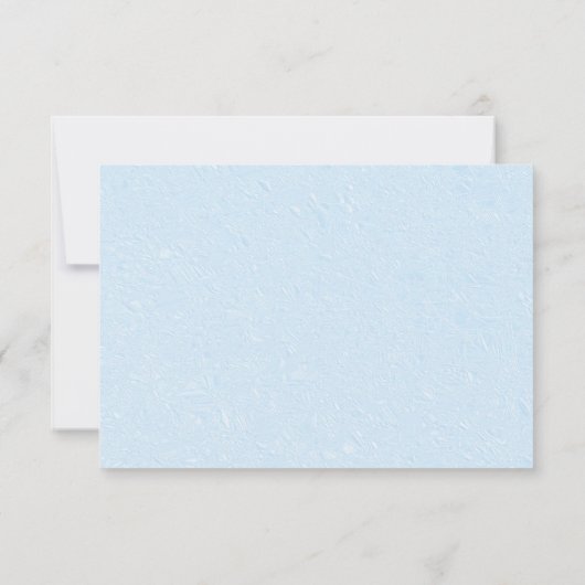 Blauwe Trein Dank u Kaart (Achterkant)