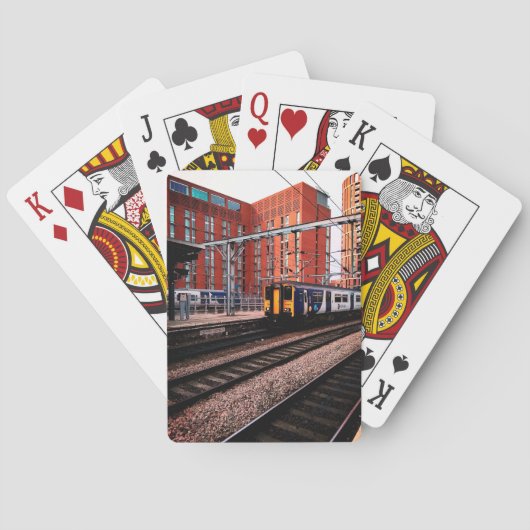 Blauwe trein, Leeds Pokerkaarten (Achterkant)