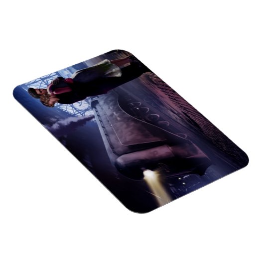 Blauwe trein magneet (Rechterzijde)