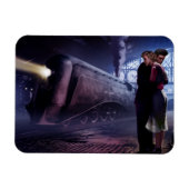 Blauwe trein magneet (Horizontaal)