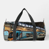 Blauwe trein plunjezak (Achterkant)