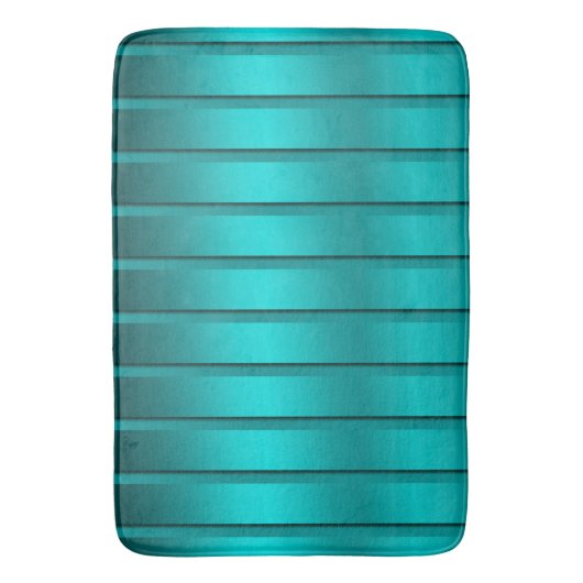 blauwe trendy sower badmat (Voorkant Verticaal)