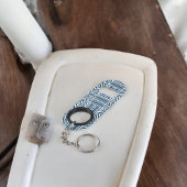 Blauwe Tribal Pattern Art Mini Flessenopener