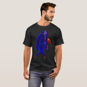 Blauwe Tropische Vis T-shirt (Voorkant volledig)