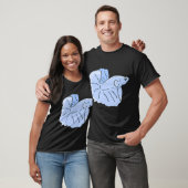 Blauwe Tropische Visx T-shirt (Unisex)