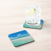 Blauwe tropische zeeduivel, Palau Bier Onderzetter (Rechterzijde)