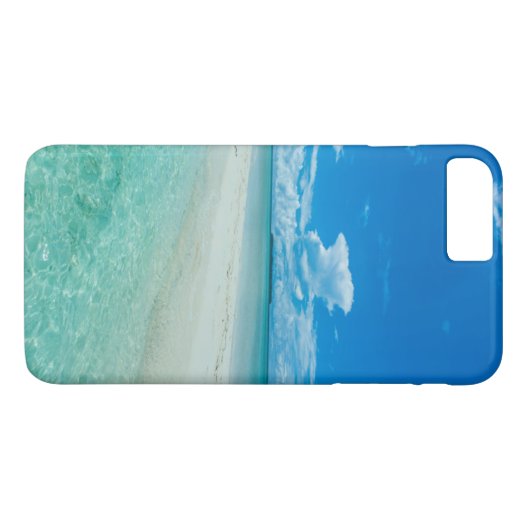 Blauwe tropische zeeduivel, Palau Case-Mate iPhone Case (Achterkant (Horizontaal))