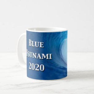 Blauwe Tsunami Verkiezing 2020 Koffiemok
