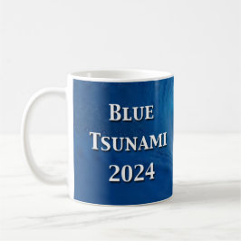 Blauwe Tsunami Verkiezing 2024 Koffiemok