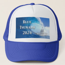 Blauwe Tsunami Verkiezing 2024 Trucker Pet
