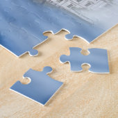 Blauwe Tsunami-verkiezing 2026 Legpuzzel (Zijkant)