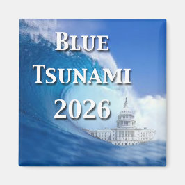 Blauwe Tsunami-verkiezing 2026 Magneet