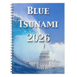 Blauwe Tsunami-verkiezing 2026 Notitieboek