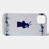 Blauwe tuimelmolen "de Roos" van Delft Case-Mate iPhone Case (Achterkant (horizontaal))
