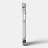 Blauwe tuimelmolen "de Roos" van Delft Case-Mate iPhone Case (Achterkant / Links)