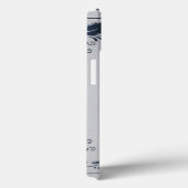 Blauwe tuimelmolen "de Roos" van Delft Case-Mate iPhone Case (Achterkant / Rechts)