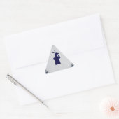 Blauwe tuimelmolen "de Roos" van Delft Sticker (Envelop)