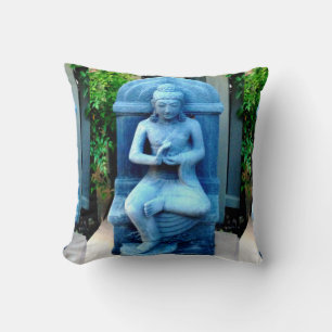 Blauwe Tuin Boeddha Kussen