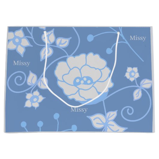 Blauwe Tuin Grote Cadeautas (Voorkant)