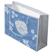 Blauwe Tuin Grote Cadeautas (Voorkant Gekanteld)