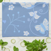 Blauwe Tuin Theedoek (Gevouwen)