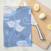 Blauwe Tuin Theedoek (Quarter Fold)