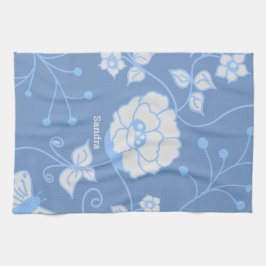 Blauwe Tuin Theedoek
