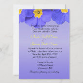  blauwe tuinbloemen Christelijk, religieus Kaart (Voorkant)