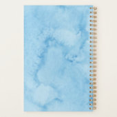 Blauwe Tuinplanner – Aangepaste Notitieboek (Achterkant)