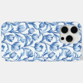 Blauwe Tulp  bloemmotief Case-Mate iPhone Case (Achterkant (horizontaal))