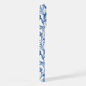 Blauwe Tulp bloemmotief iPhone Hoesje (Rechterkant)