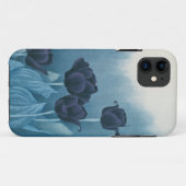 Blauwe tulp Case-Mate iPhone case (Achterkant (horizontaal))