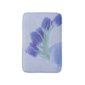 Blauwe tulpen leven nog badmat (Voorkant Verticaal)